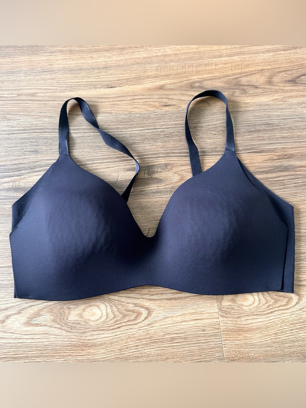 Knix WingWoman Contour Bra Black Size 5 Wireless T-Shirt Comfort‎ Plunge